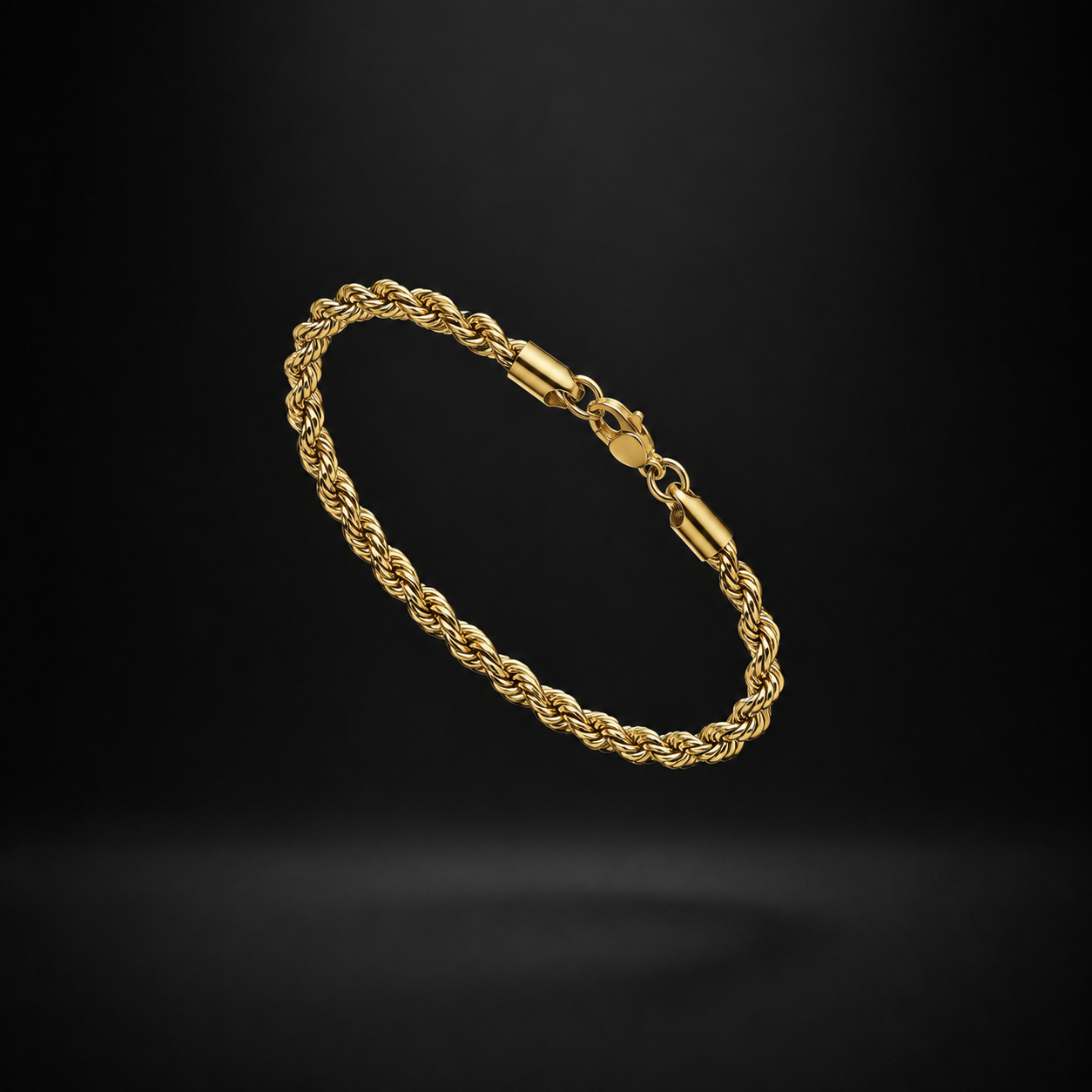 KUSARI — Bracelet Chaîne Torsadée