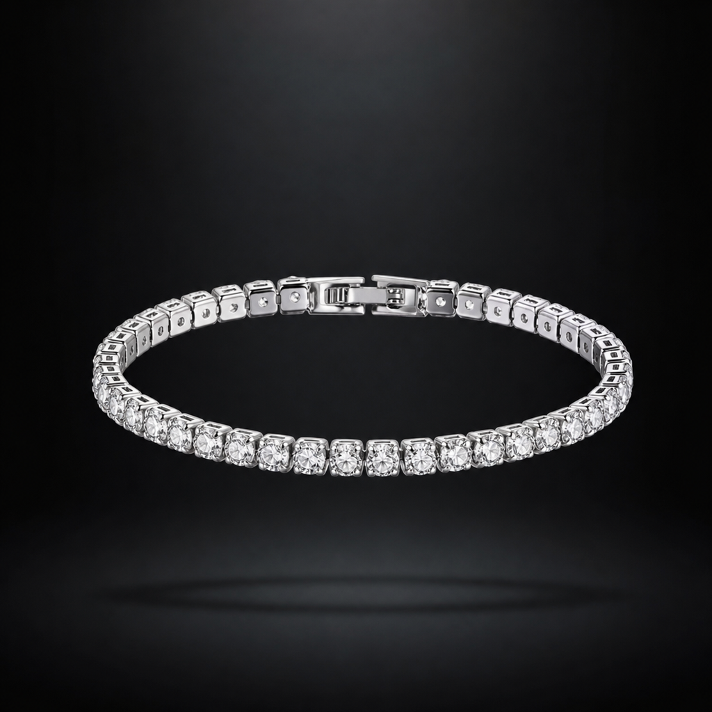 SHIZUKU — Bracelet Tennis Argent 925