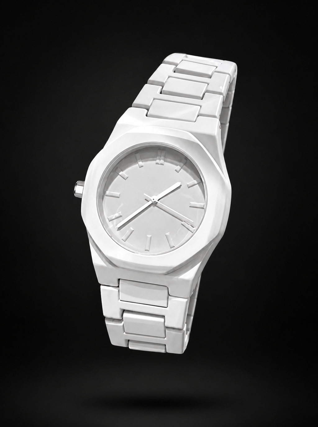 YORU — Montre Octogonale Noire