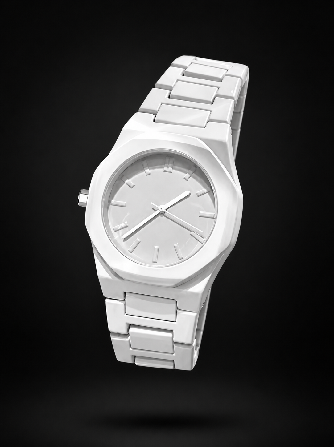 YORU — Montre Octogonale Noire
