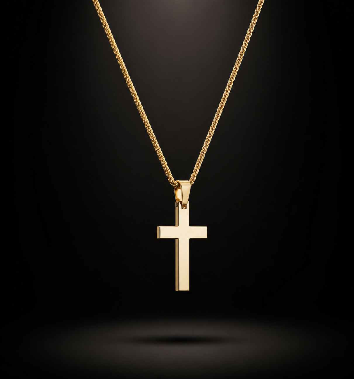 JUJIKA — Collier Croix Chaîne Serpent