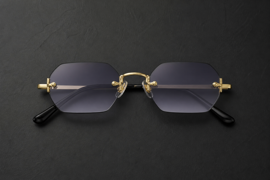 KAGE — Lunettes de Soleil Monture Fine Vintage