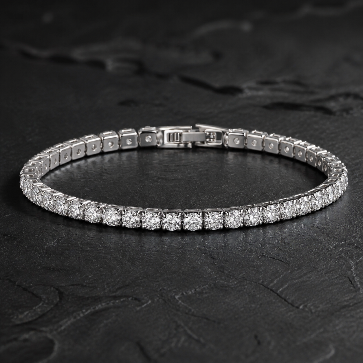 SHIZUKU — Bracelet Tennis Argent 925