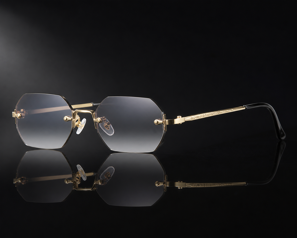 KAGE — Lunettes de Soleil Monture Fine Vintage