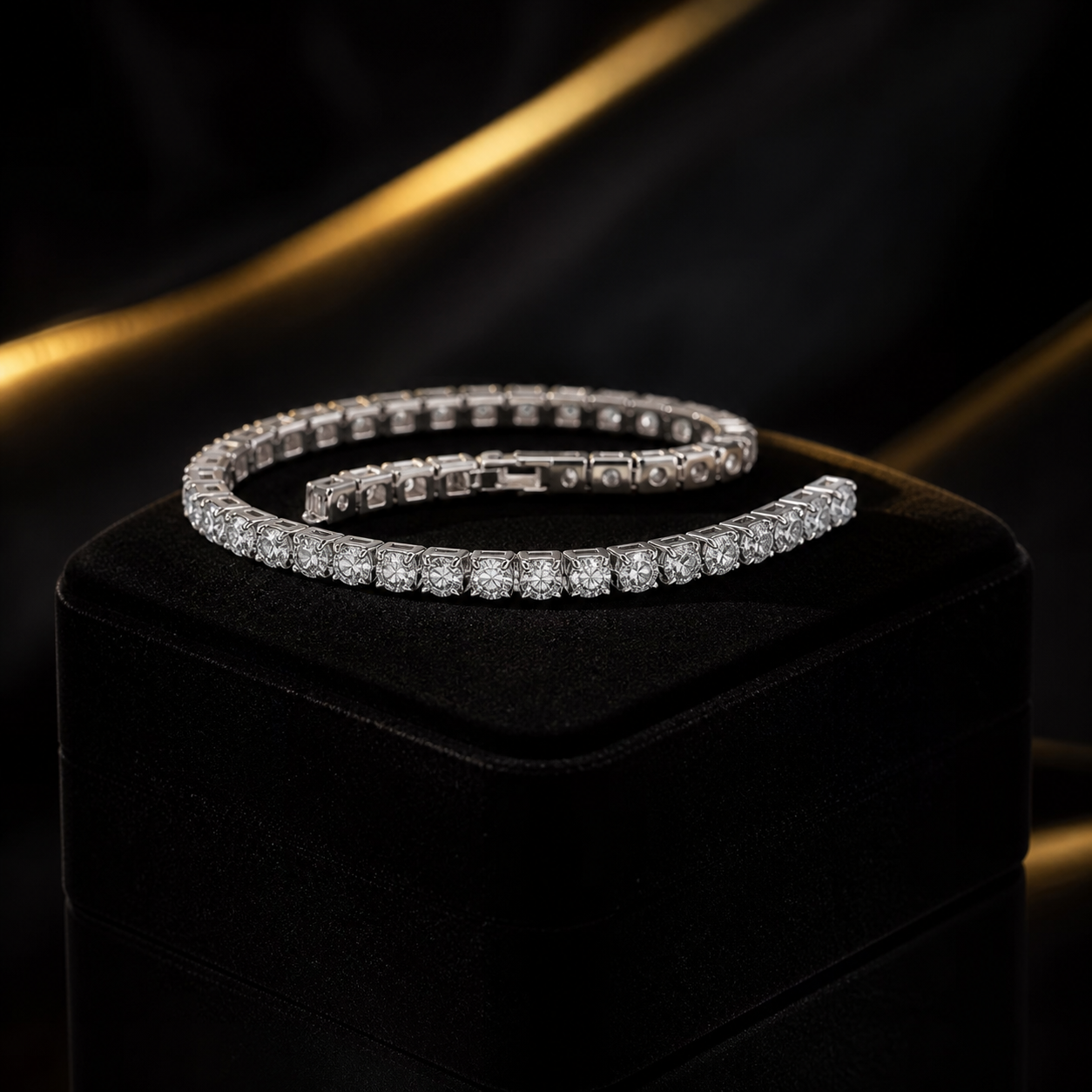 SHIZUKU — Bracelet Tennis Argent 925