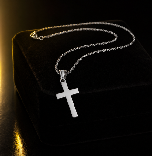 JUJIKA — Collier Croix Chaîne Serpent