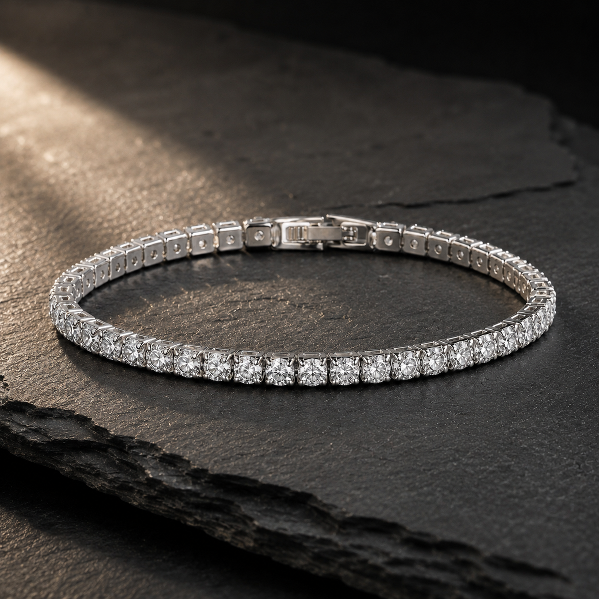 SHIZUKU — Bracelet Tennis Argent 925