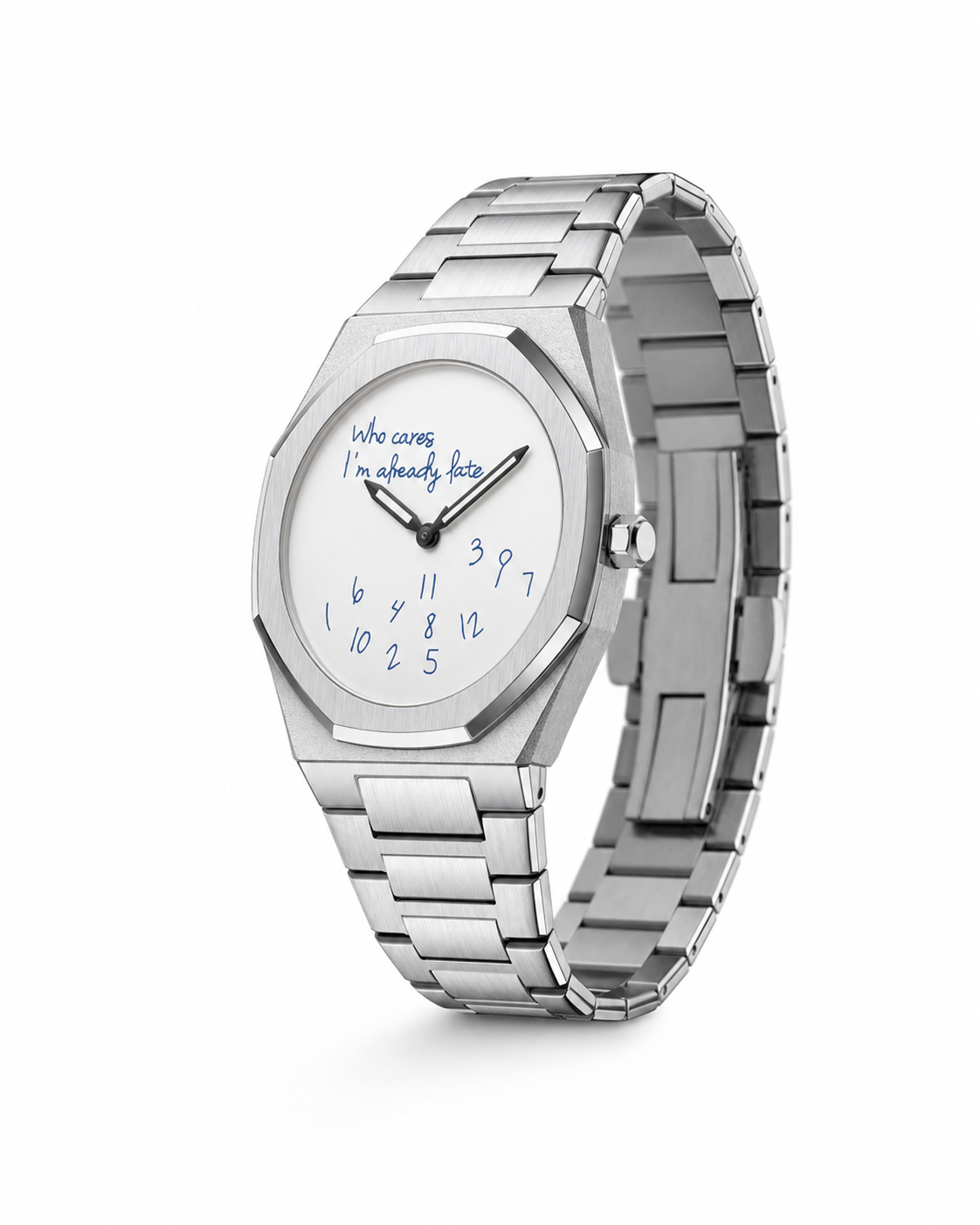 ATO — Montre Homme Cadran "Who Cares I'm Already Late"