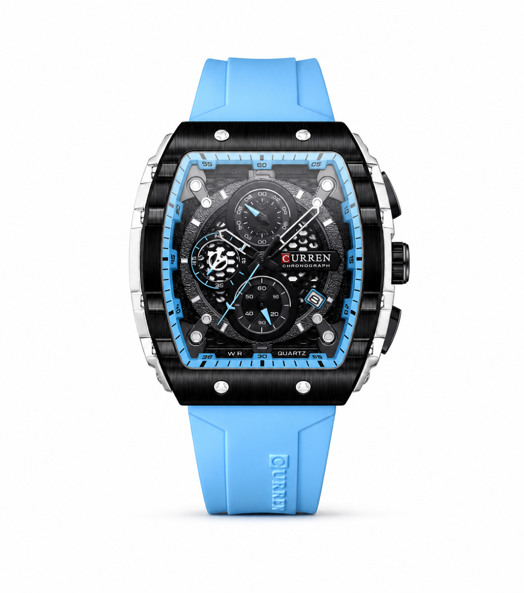 RIKO — Montre Homme Chronographe Sport Design Racing