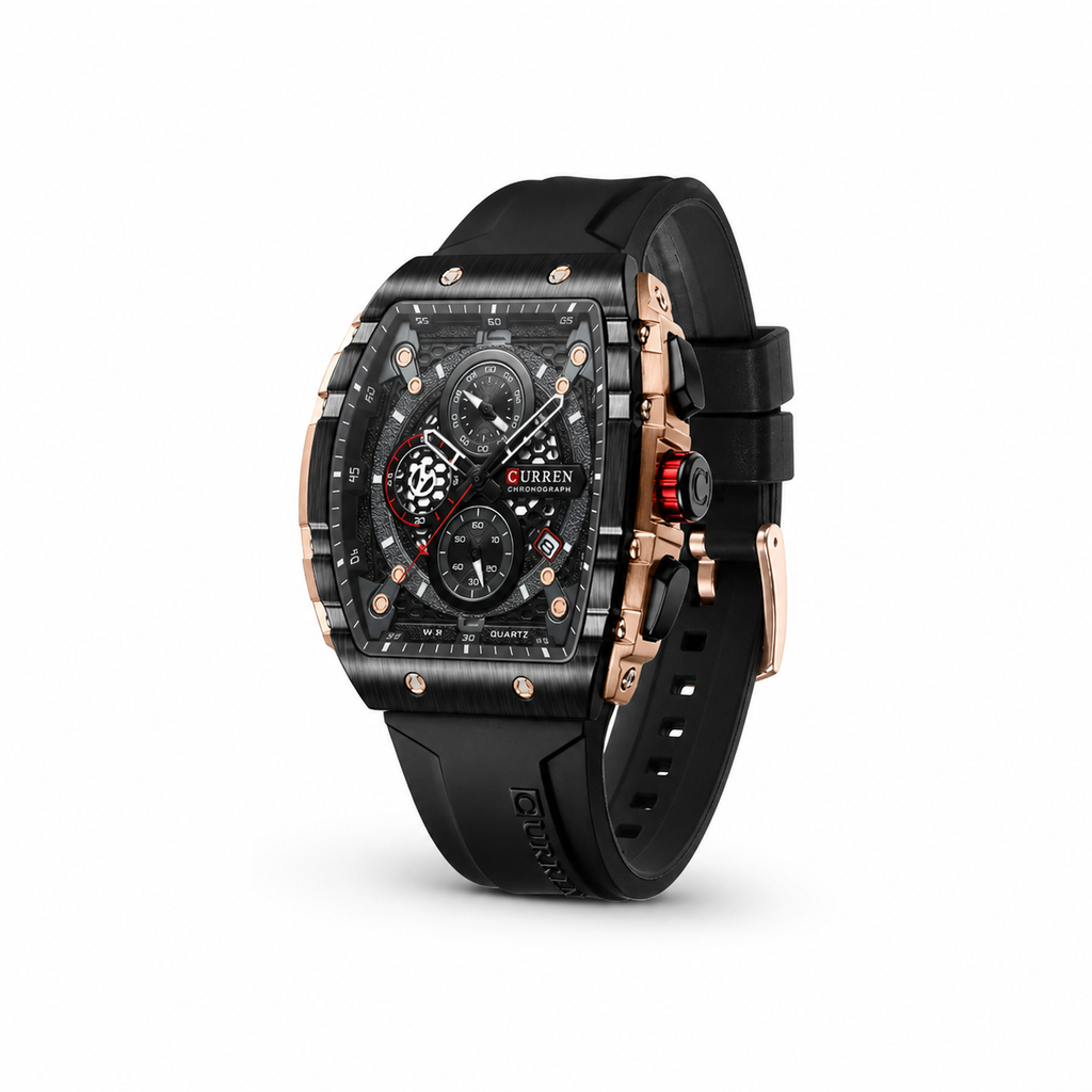 RIKO — Montre Homme Chronographe Sport Design Racing