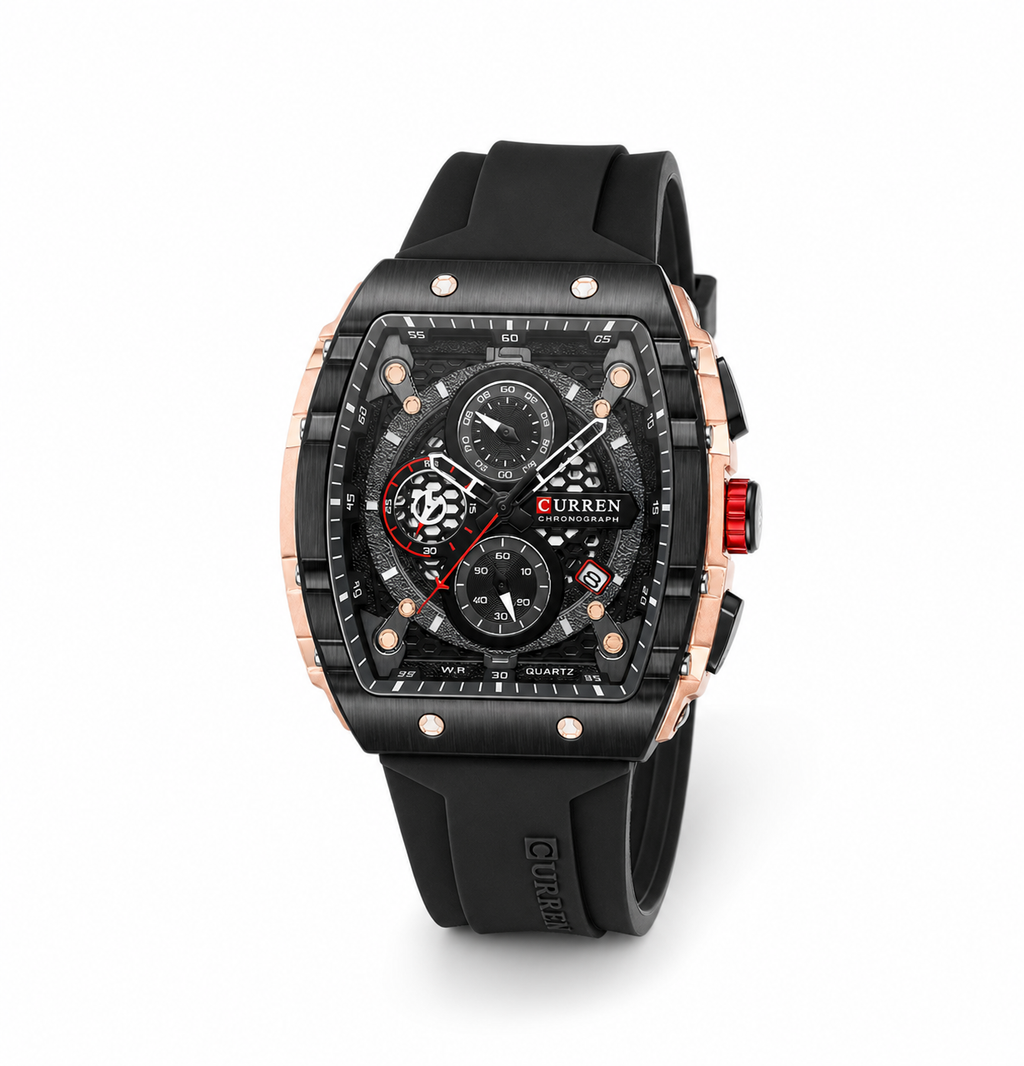 RIKO — Montre Homme Chronographe Sport Design Racing