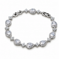 TSUYU — Bracelet Zircons Goutte d'Eau